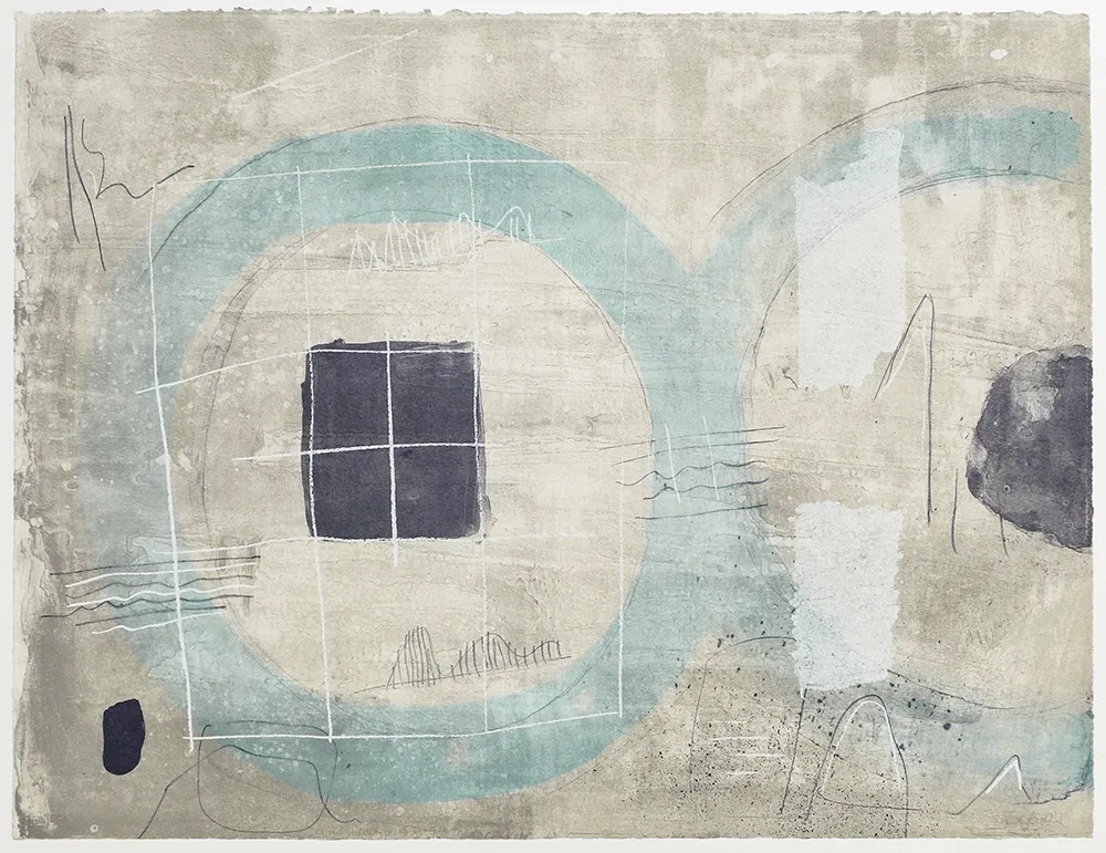 Литография Coll - Cercle Blue