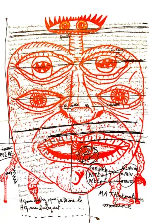 Литография Combas - Feu №2