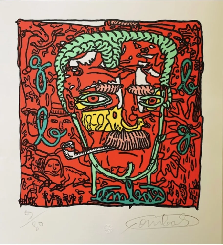 Сериграфия Combas - G le BG 