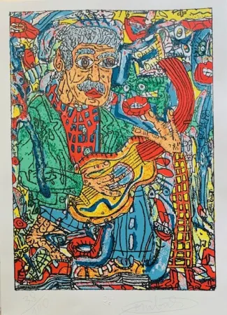 Гравюра На Дереве Combas - GB complètement déconnecté 