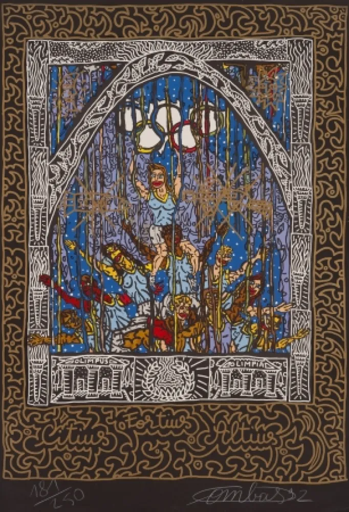 Литография Combas - Suite Olympic