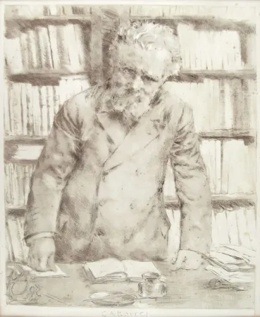 Офорт Conconi - GIOSUE' CARDUCCI