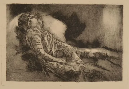 Офорт Conconi - REVERIE