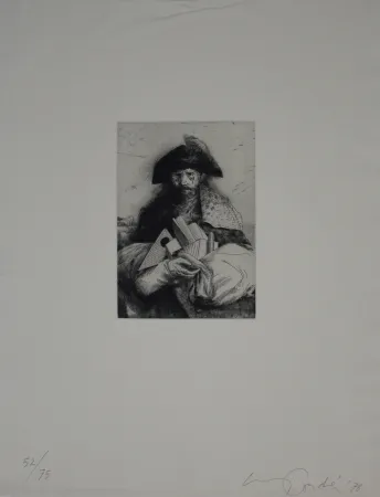 Гравюра Condé - Caminante