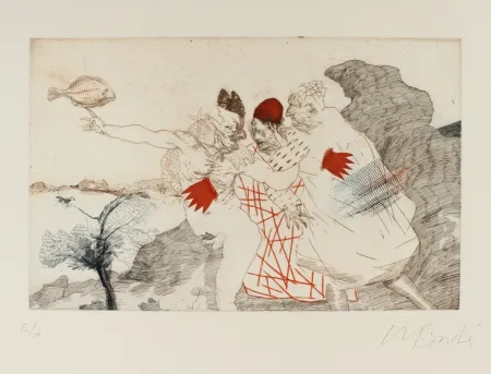 Гравюра Condé - Fiesta catalana