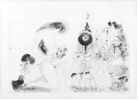 Офорт Condo - More sketches of Spain- For Miles Davis