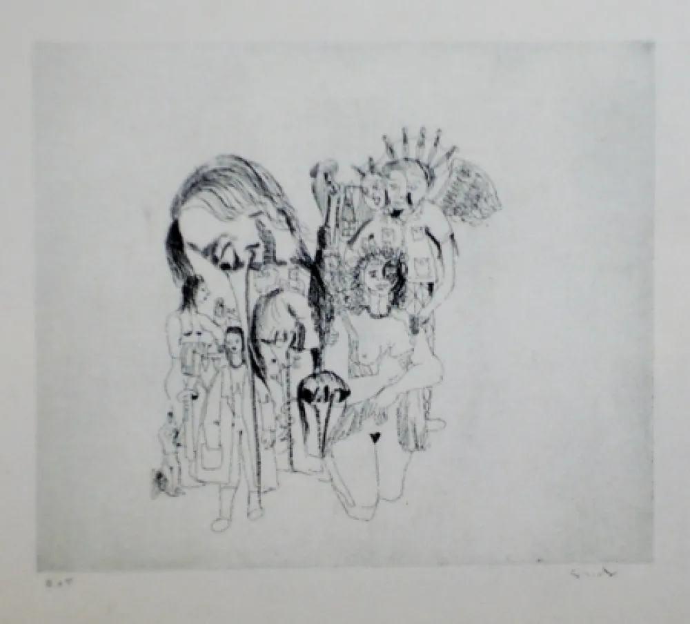 Офорт И Аквитанта Condo - More sketches of Spain-For Miles Davis 5