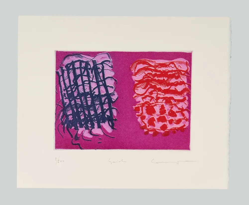 Гравюра Consagra - Composizione