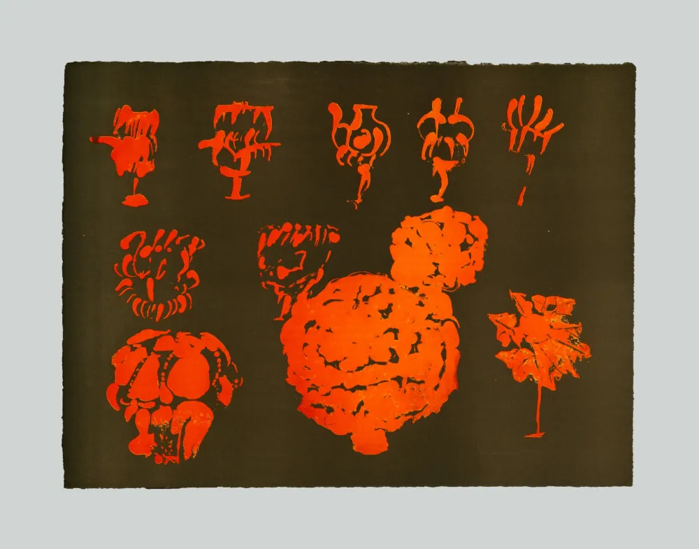 Офорт И Аквитанта Consagra - Composizione