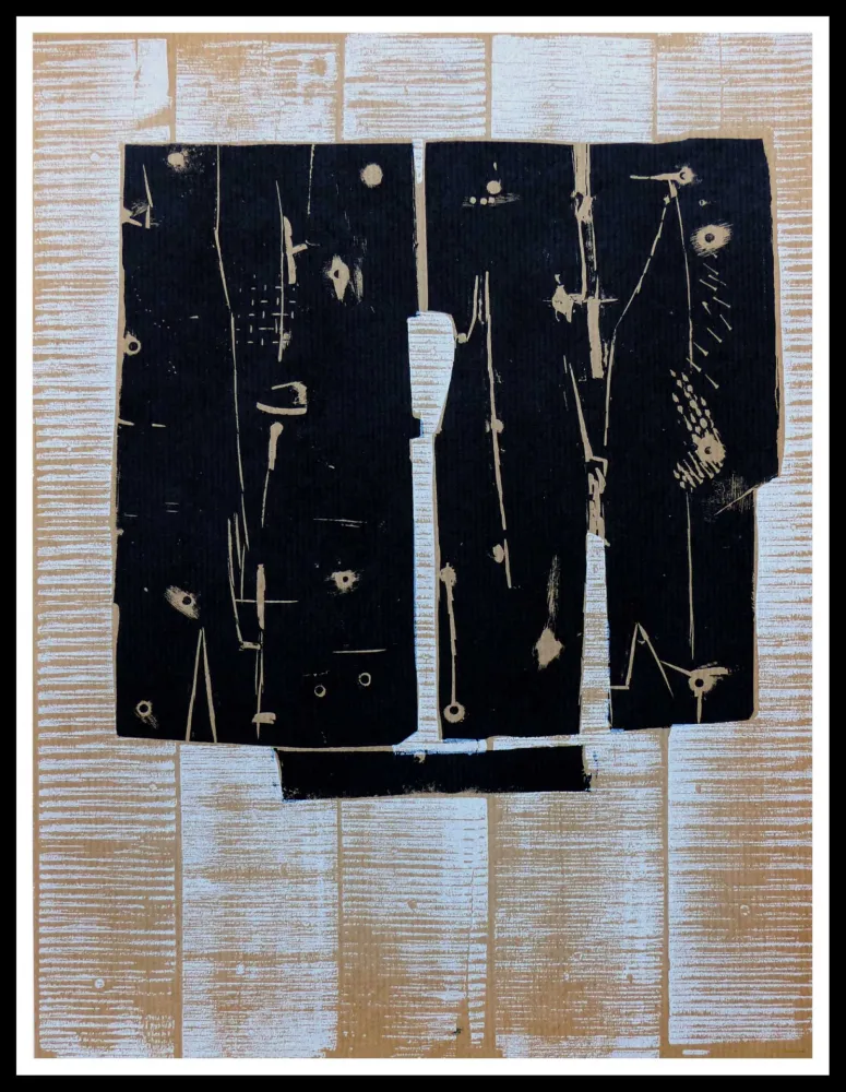 Гравюра На Дереве Consagra - GRAVURE SUR BOIS 