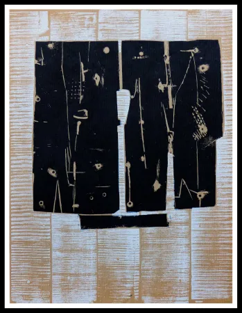 Гравюра На Дереве Consagra - GRAVURE SUR BOIS 