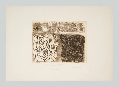 Гравюра Consagra - Matera