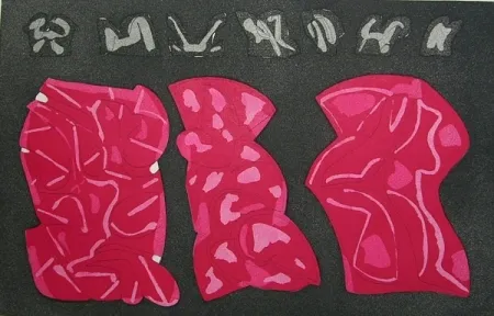 Офорт И Аквитанта Consagra - Senza titolo