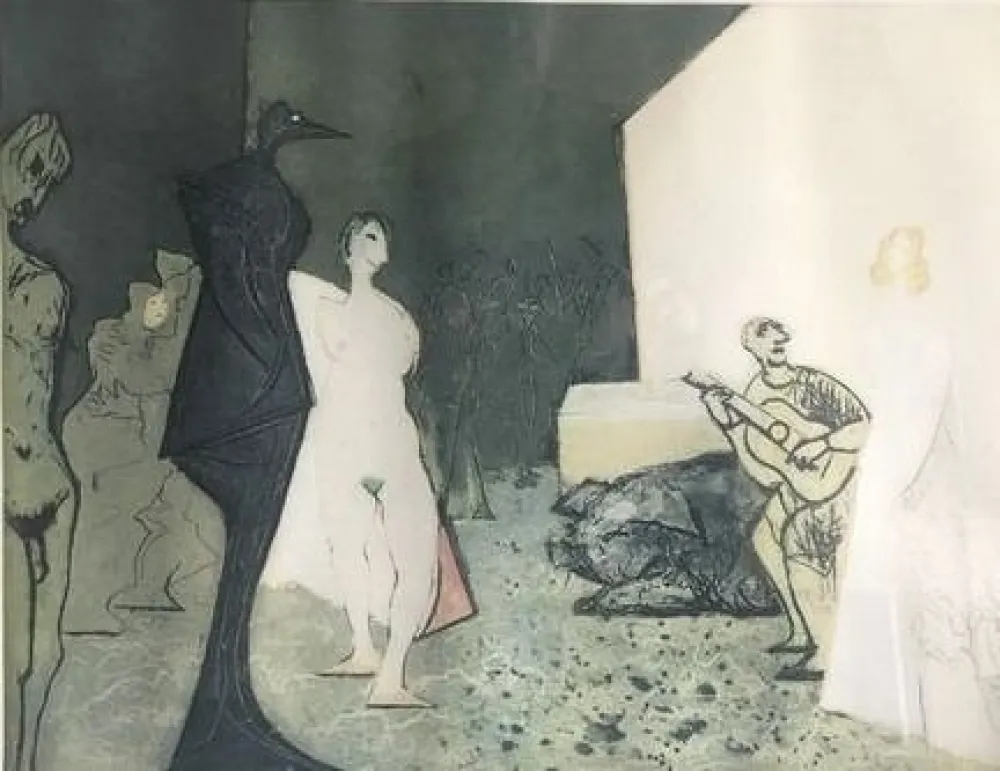 Офорт И Аквитанта Constant - The conversion of Venus