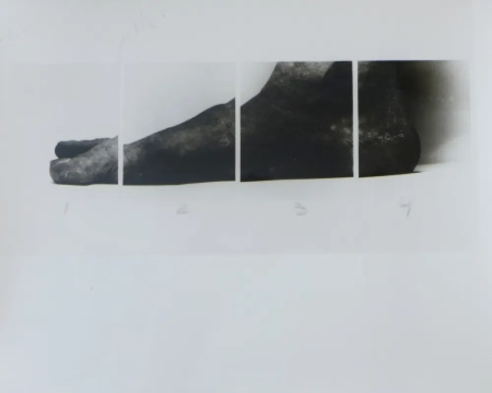 Фотографии Coplans - Selfportrait feet four panels