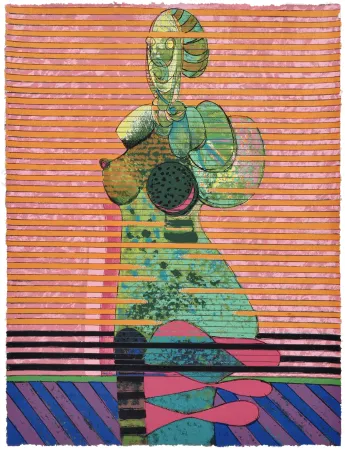 Сериграфия Cora - Mujer