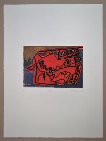 Гравюра Corneille - 1948