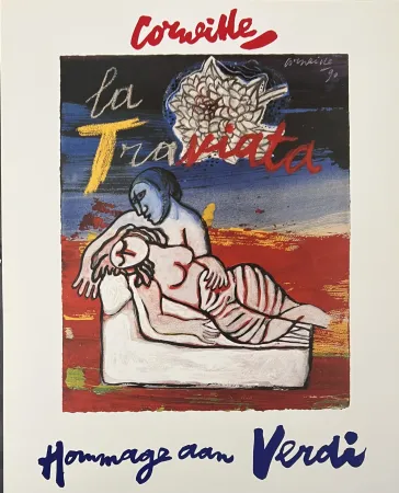 Гашение Corneille - Affiche La Traviata Hommage à Verdi