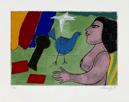 Сериграфия Corneille - Allégresse