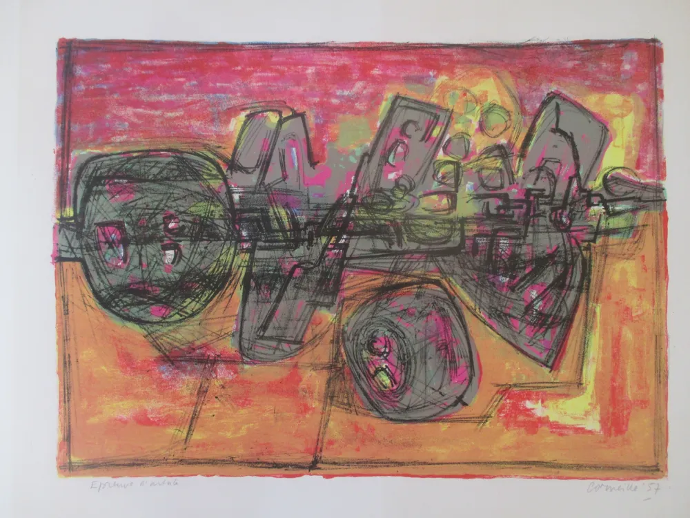 Литография Corneille - Asmara