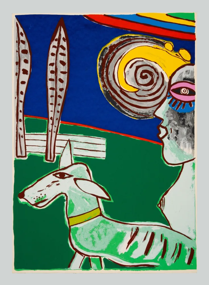 Сериграфия Corneille - Composizione