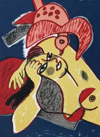 Литография Corneille - Enchantementdes jours 2