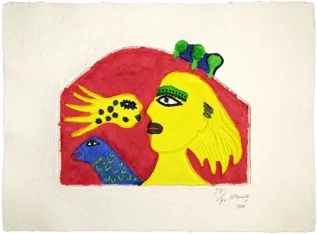 Гравюра Corneille - Esmeralda