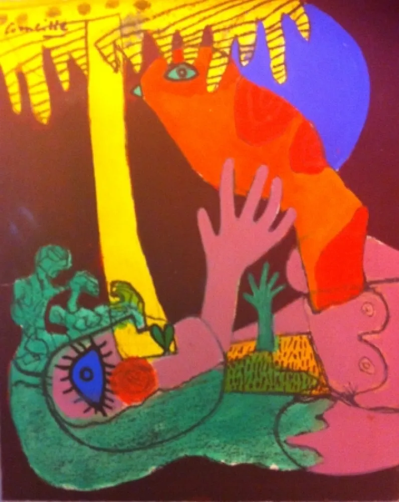 Нет Никаких Технических Corneille - Gouache on paper