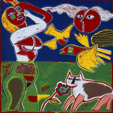 Сериграфия Corneille - Image d'un été