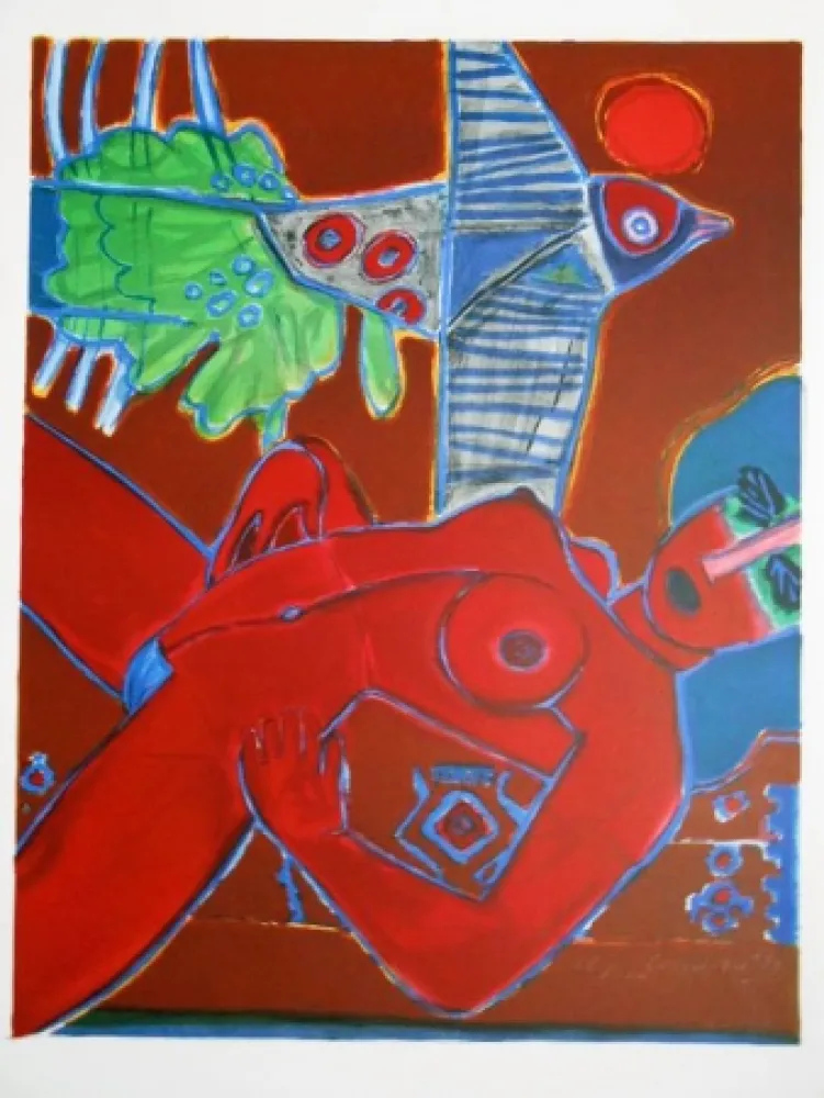 Сериграфия Corneille - Image d'un été