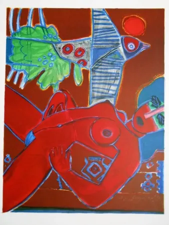 Сериграфия Corneille - Image d'un été