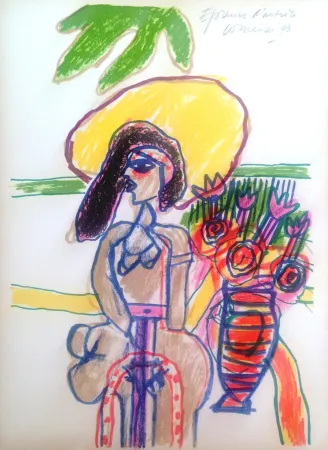 Сериграфия Corneille - Jolie dame 