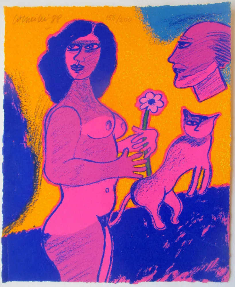 Сериграфия Corneille - La Sensualité du Sensible II