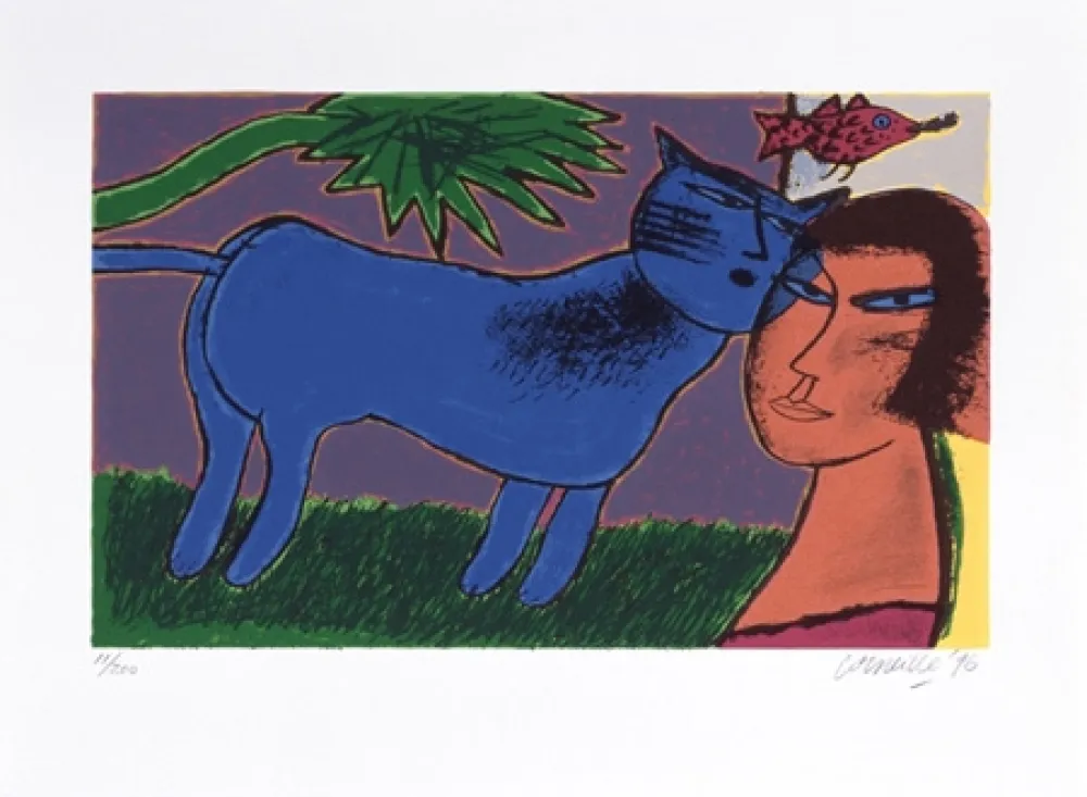 Сериграфия Corneille - L'amour au jour le jour 3