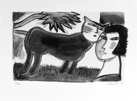 Сериграфия Corneille - L'amour au jour le jour 4