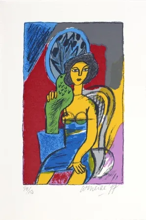 Сериграфия Corneille - L'amour au jour le jour II