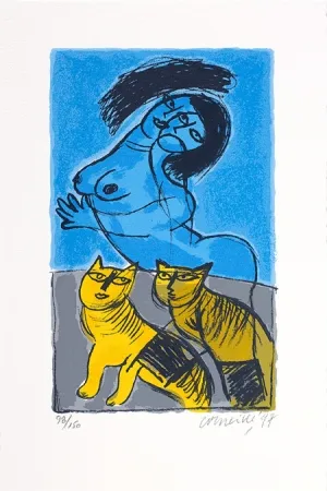 Сериграфия Corneille - L'amour au jour le jour II