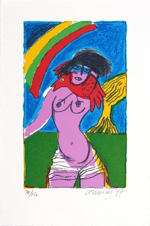 Сериграфия Corneille - L'amour au jour le jour II