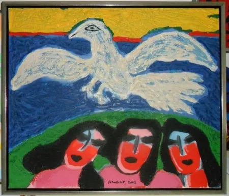 Сериграфия Corneille - Le femmes de la bible IV