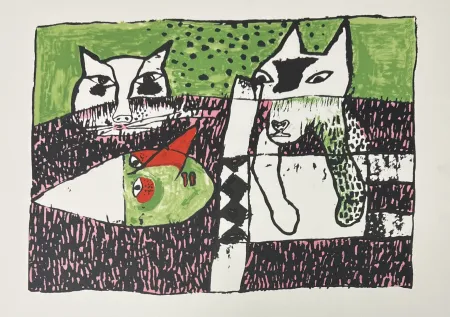 Литография Corneille - Lithographie Pinocchio, 2001