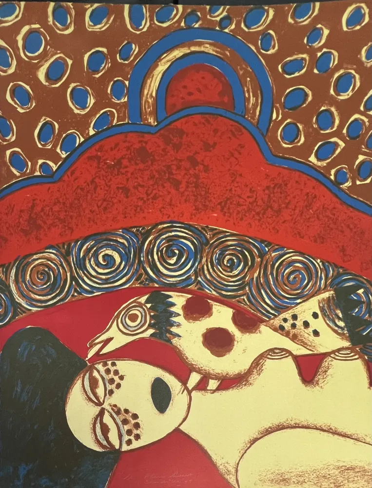 Литография Corneille - Lithographie Plein chant 1974 E/A