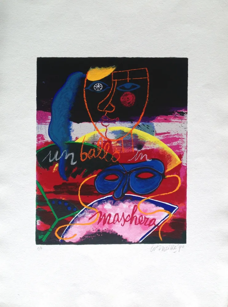 Литография Corneille - Maechera 