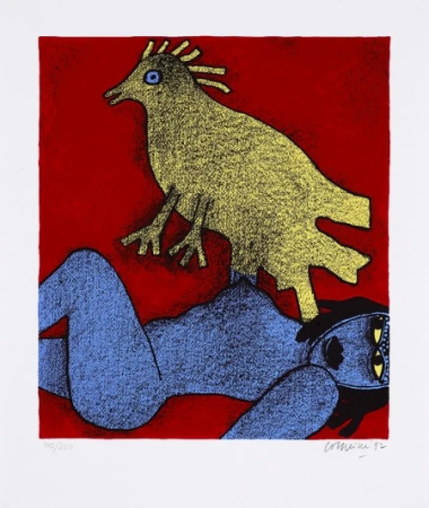 Сериграфия Corneille - Magik africaine