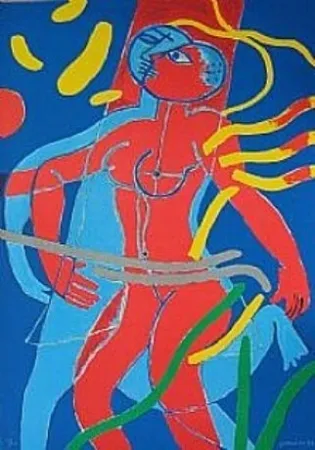 Литография Corneille - Olympique 92