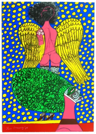 Литография Corneille - Omaggio a Fellini