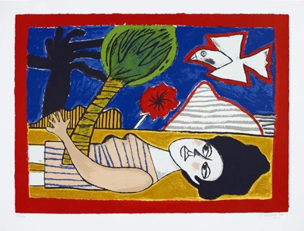 Сериграфия Corneille - Plénitude de l'été