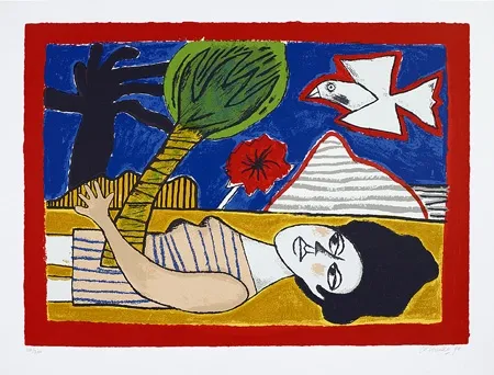 Сериграфия Corneille - Plénitude de l'été