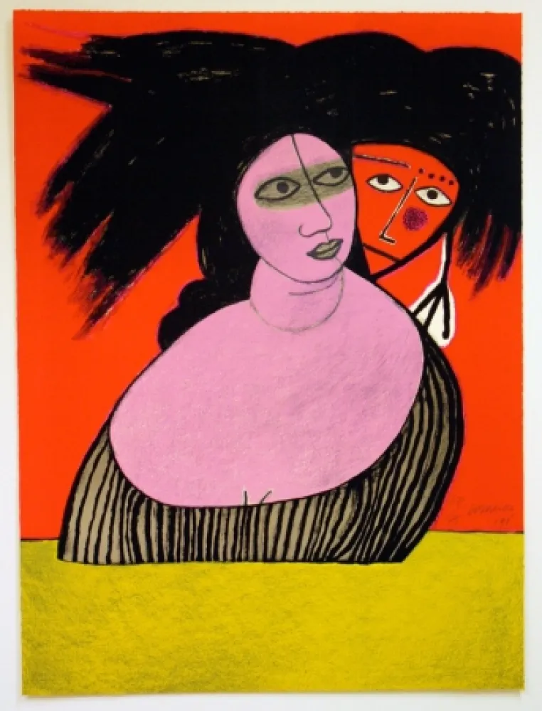 Литография Corneille - Raven no. 2