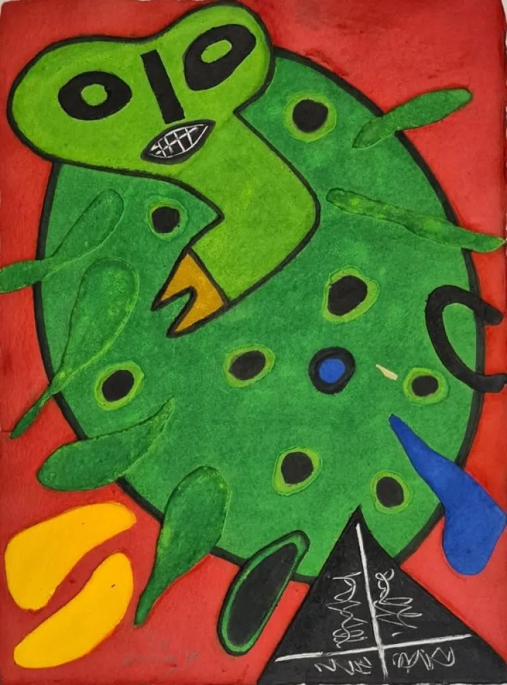 Гравюра Corneille - Sans titre