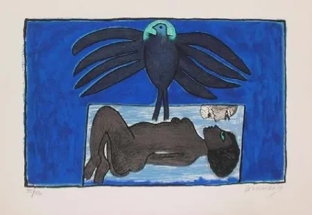 Литография Corneille - SCENA EROTICA